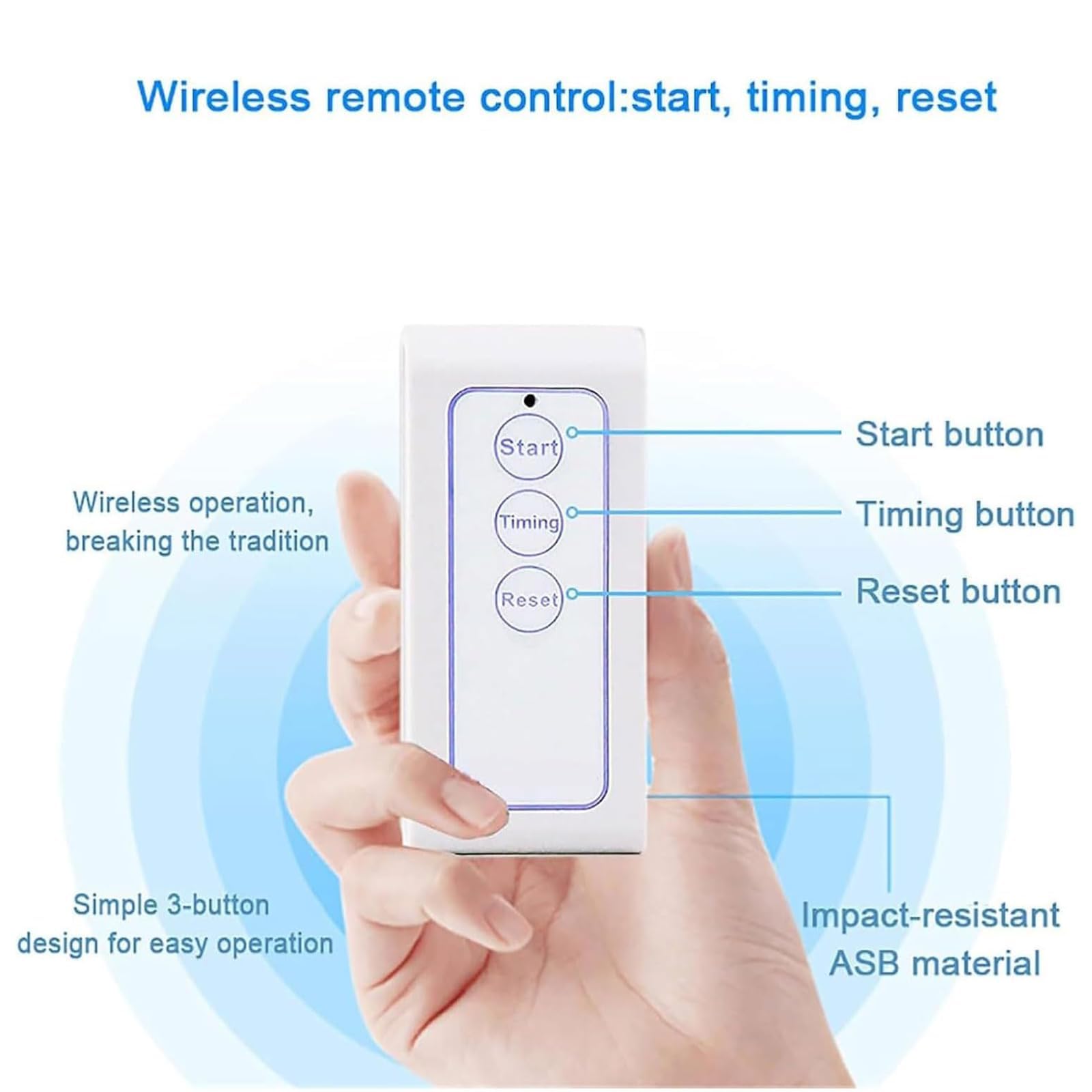 Sistema de zumbador interactivo con control remoto y monitor, ideal para espectáculos de juegos, concursos educativos y divertidos cuestionarios de fiesta