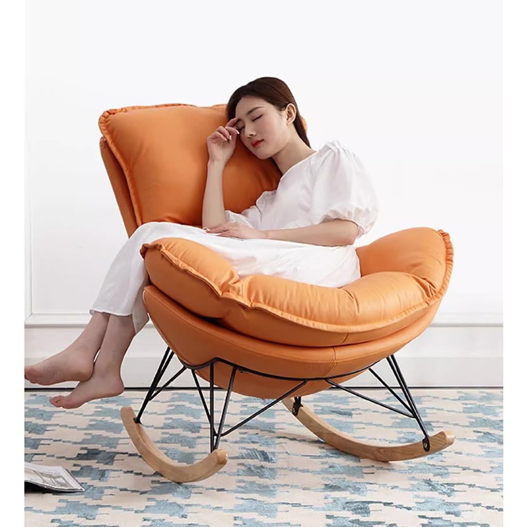 Amazon｜ロッキングチェアリクライニングチェアシングルソファラウンジ