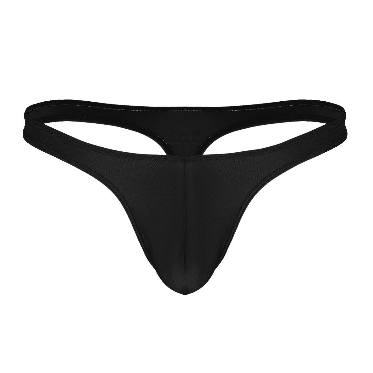 Men's Polyester Spandex of Stretch Low Rise Micro G-String Underwear Thong Sexy Bikini Style, One Size Fits S-M-picture-12