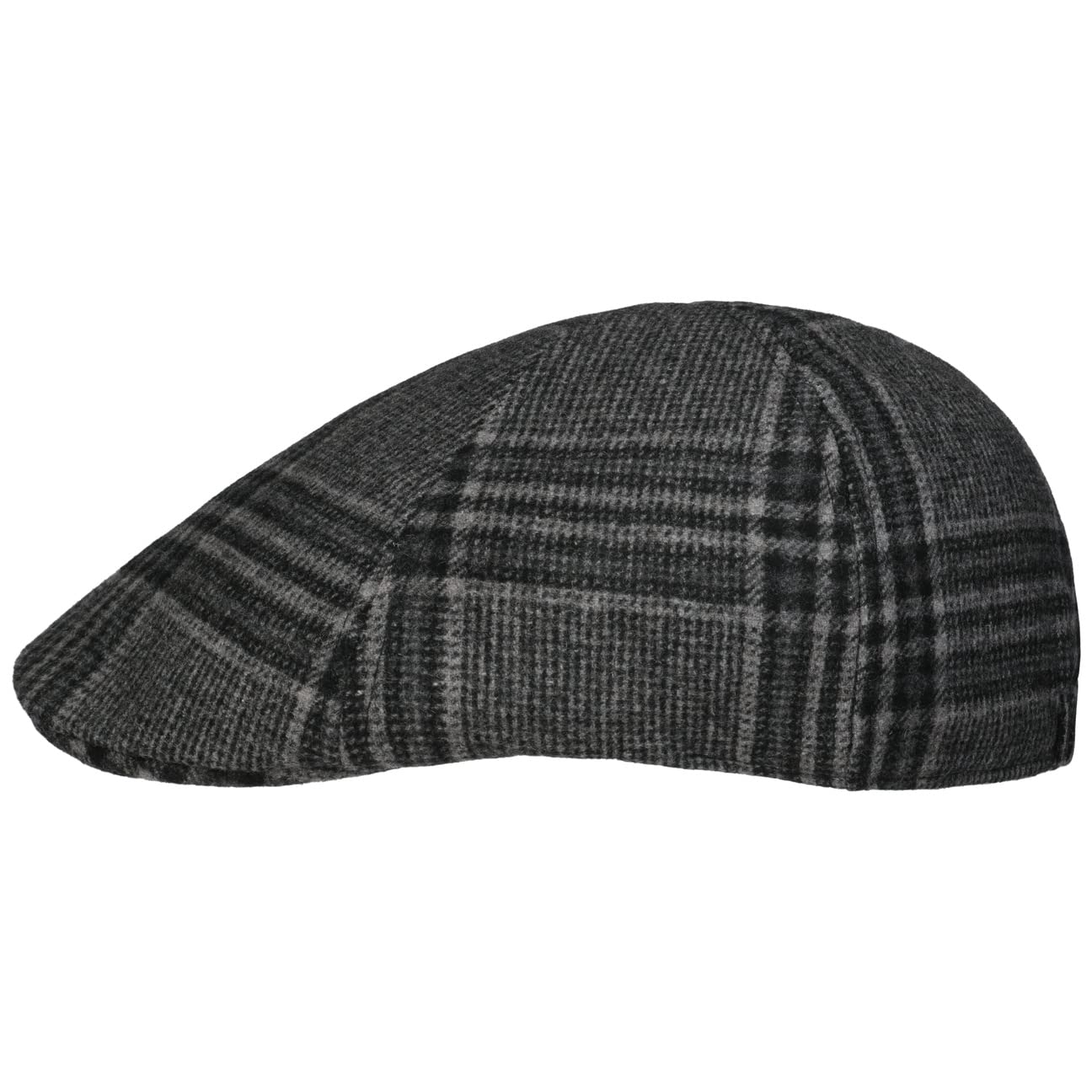 Coppola Uomo LIPODO 6 Panel - Mélange, Con Visiera E Fodera, Per Autunno/Inverno - Foto 3