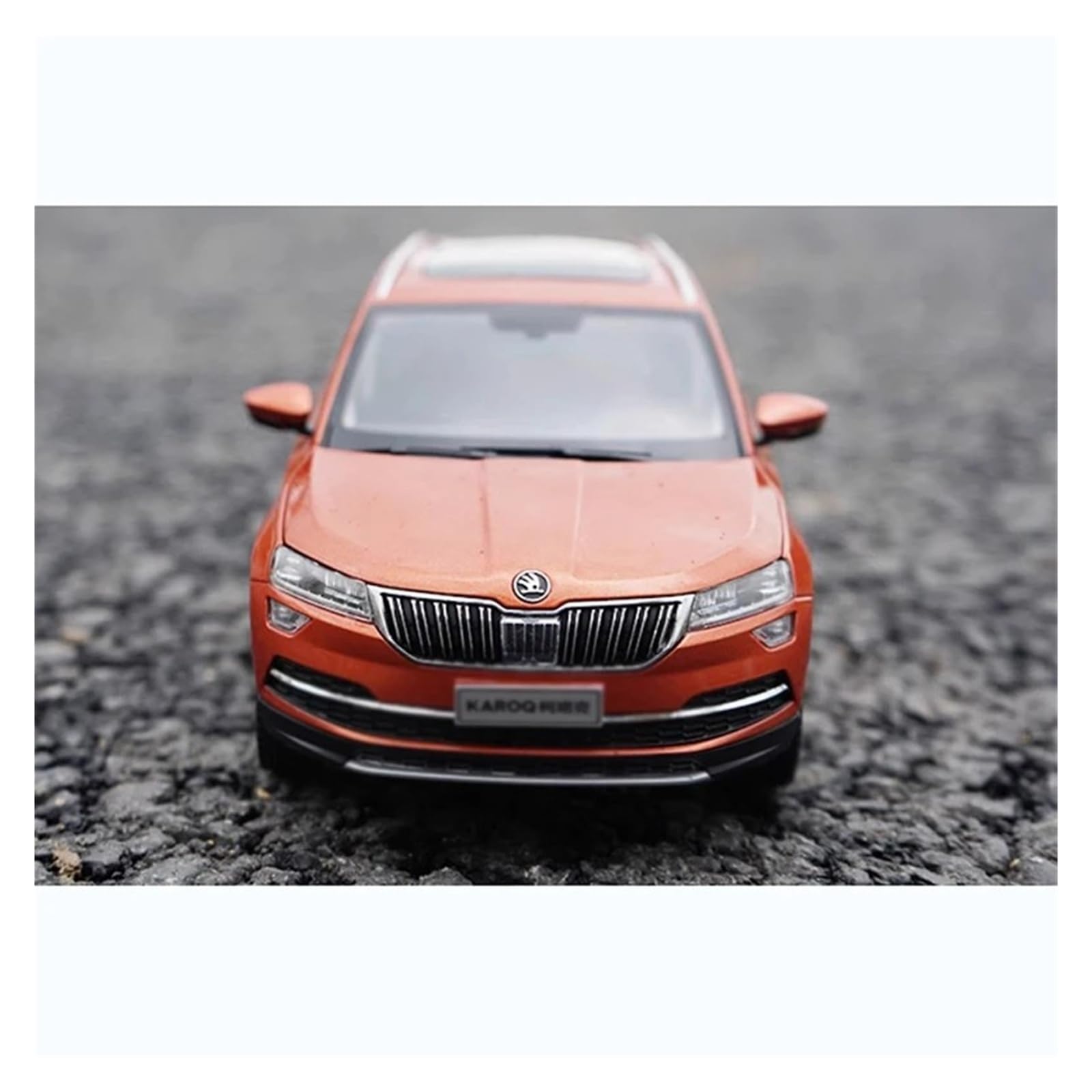 Modello Di Auto Skoda In Scala 1:18, Materiale In Lega, Collezione Statica, Ornamenti(Rosso)