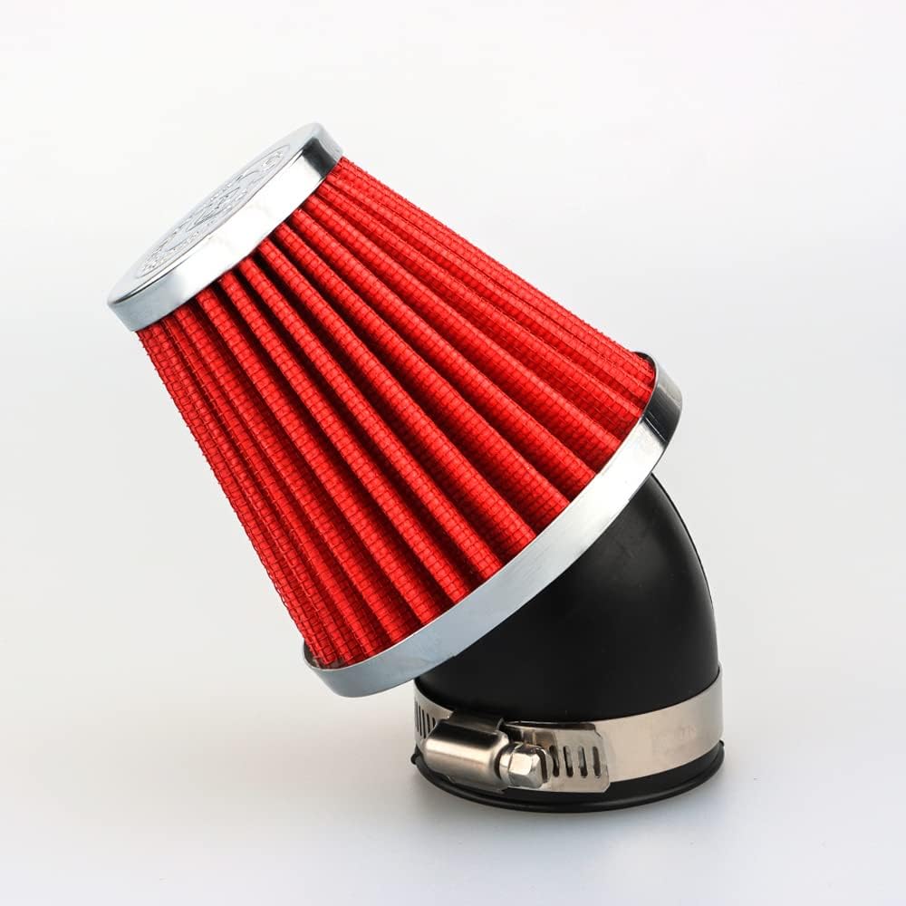 NIBBI RACING PARTS 48mm High Performance Air Filter Motorcycle Air Filters Replacement Air Box Dirt Bike Clean Filter GY6 Scooter Air Filter (A3-48mm)