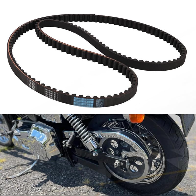 Rear Drive Belt 133T 1-1/2" Compatible with 40015-90 Davidson Dyna FXDWG FXDS FXDL FXD Super Glide Low Rider Convertible Wide Glide 1991-99 Replace 40015-90 1204-0050
