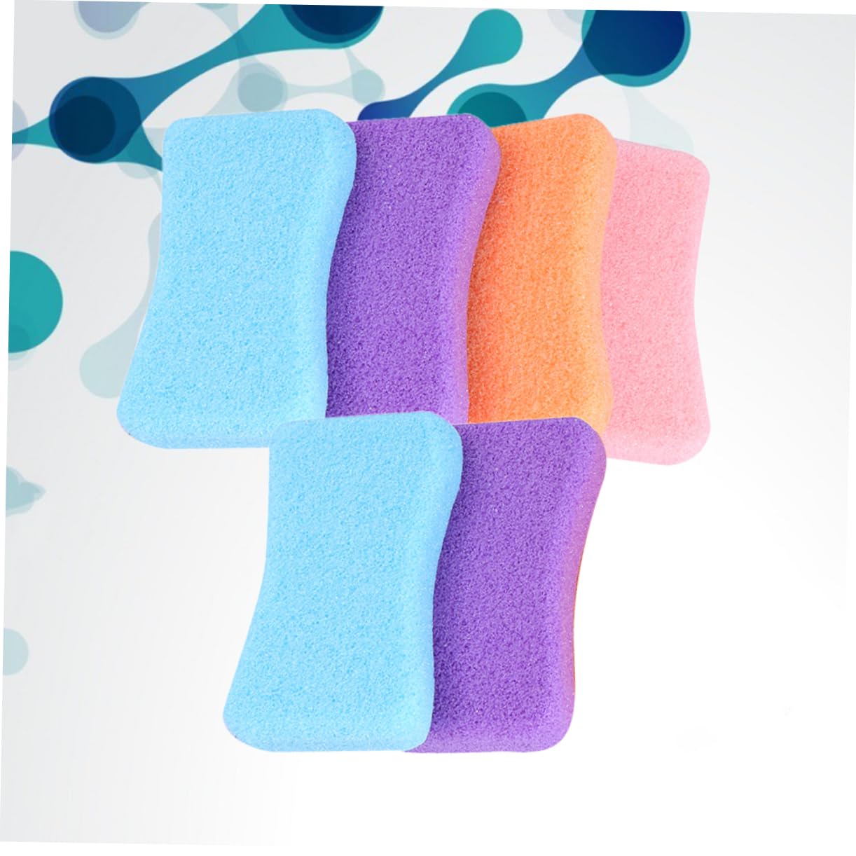 FRCOLOR 18piezas Pumice Para Pedicura Eliminador De Piel Muerta y Herramienta De Pulido Para Pies Color Aleatorio
