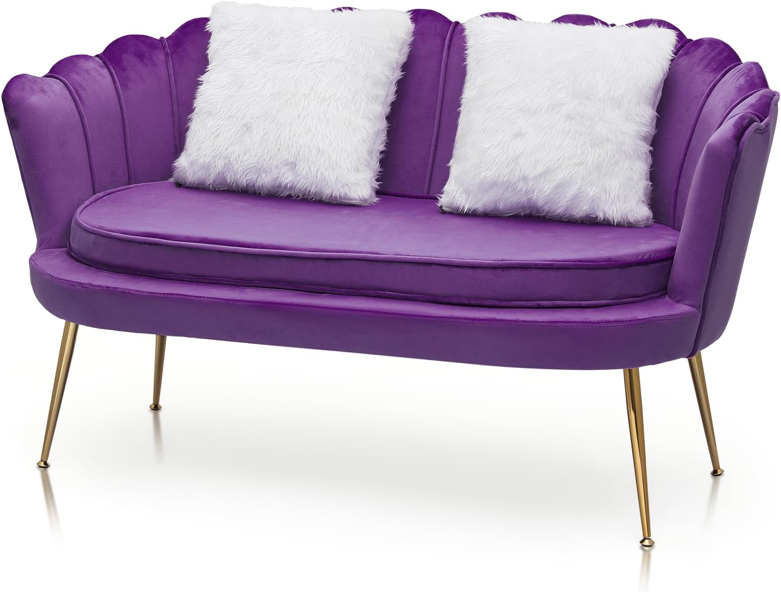 Atronia Purple Fabric Chair main image 1