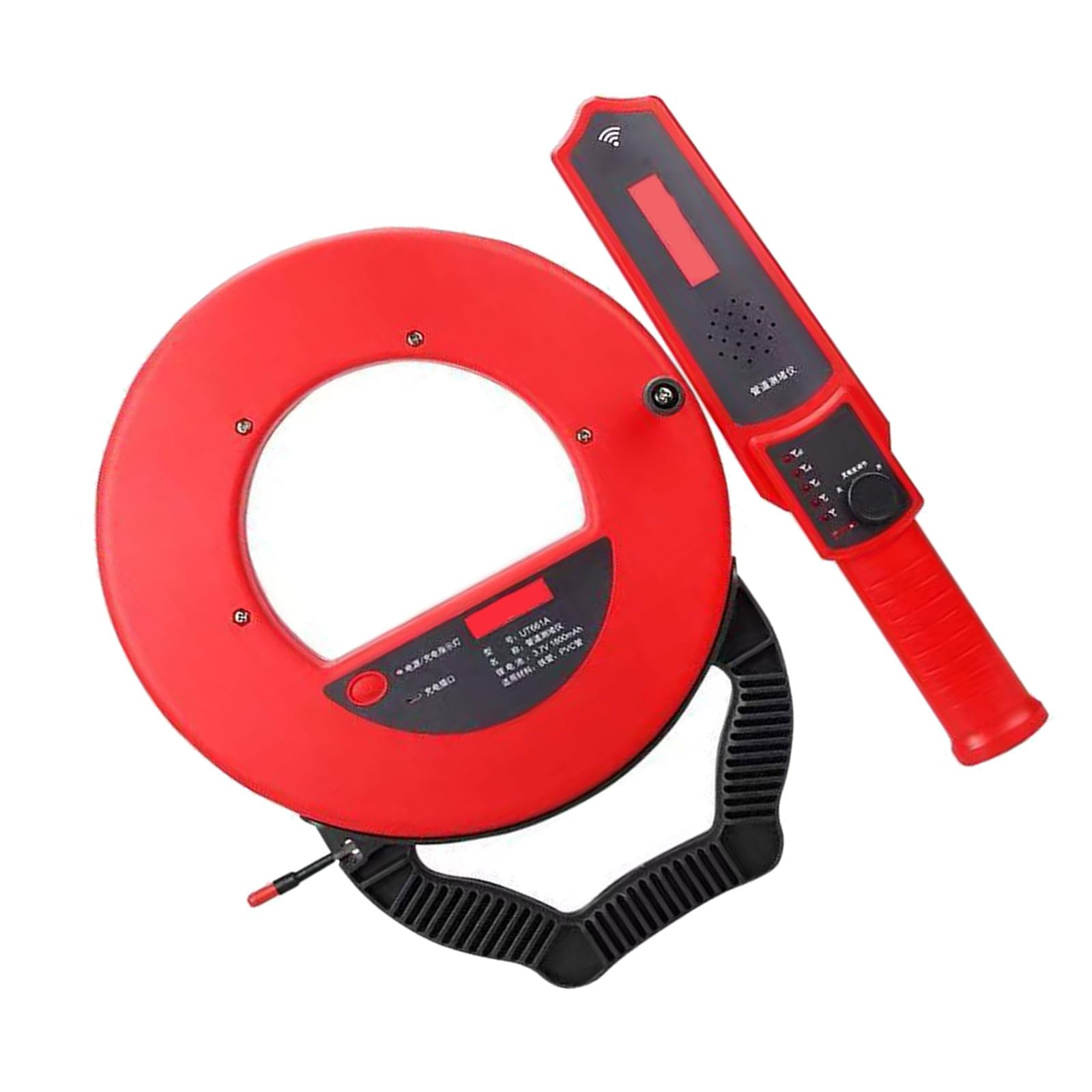 Newft B Pipeline Clogging Locating Instrument Wall Pvc Iron Pipe Lockage Detector Rechargeable Pipeline Locking High Accuracy