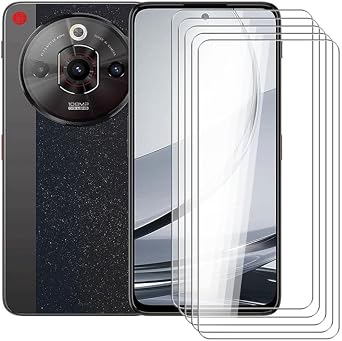 Screen Protector for ZTE nubia Focus Pro 5G 6.72"5 Pack, 9H Hardness Tempered Glass HD Anti-Scratch, Anti-Fingerprint Film Protective for ZTE nubia Focus Pro 5G