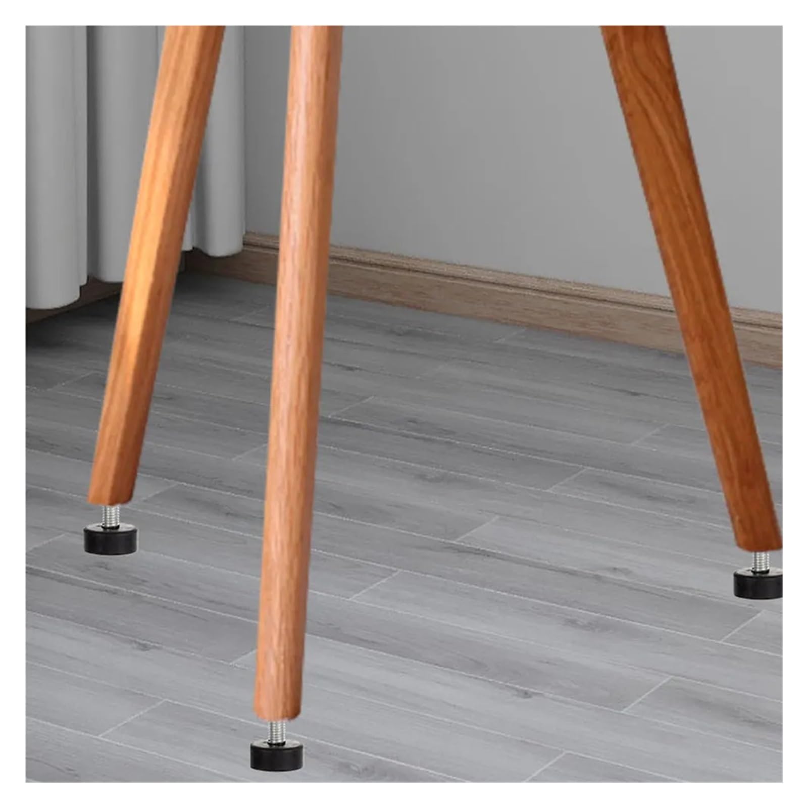 10 piedini per mobili M8 regolabili in gomma per livellare mobili, viti, resistenti agli urti, gambe robuste per tavoli e armadi