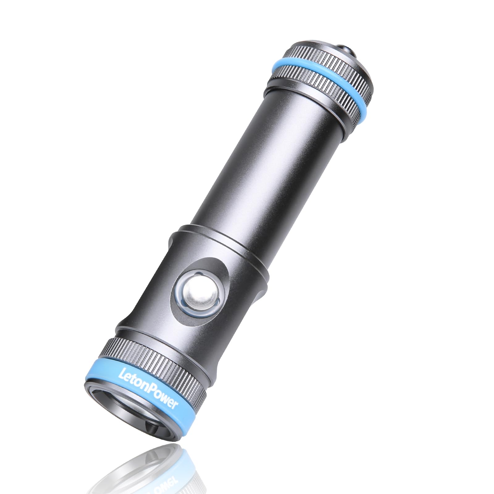 Tynny-13FD 2200 Lumen Tauchlicht für Unterwasserfotografie Fülllicht, 100M Wasserdichtes Kompaktes Unterwasser-Video-Licht, 110-Grad breiter Strahl mit Typ-C Aufladung Tauchen Video Licht