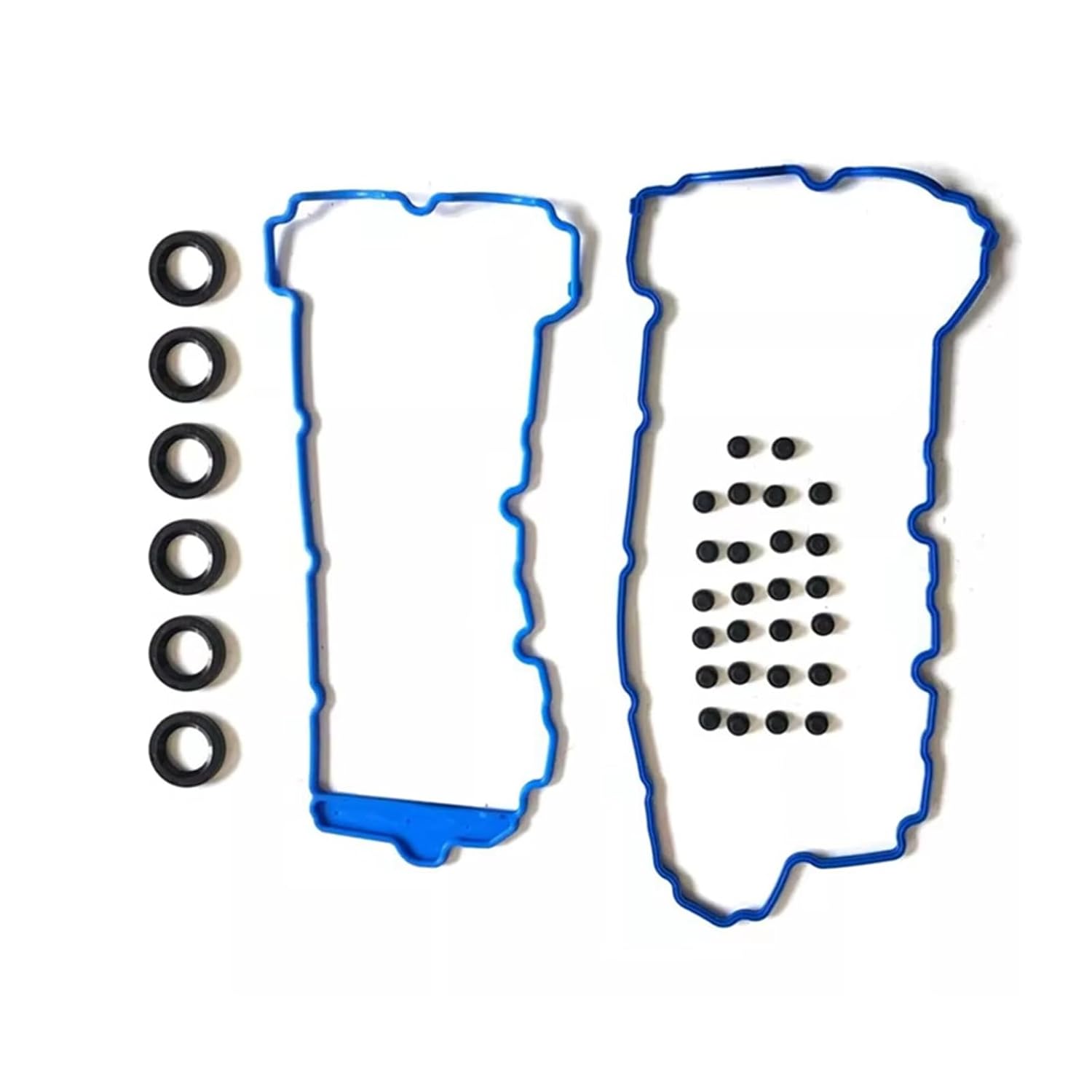 Car Engine Valve Seals Compatible with Chevrolet for Equinox 3.6L 2013 for Impala 3.6L 2012 2013 Universal Cover Gasket Set Car Accessories for Parts Replacement OEM VS50808R