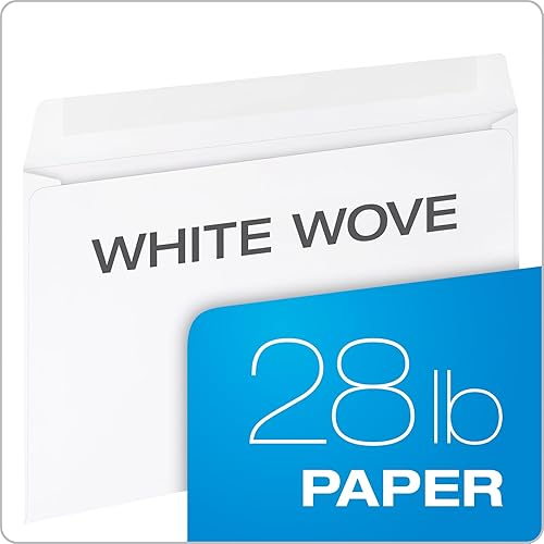 Miniatura 5 de Quality Park 37682 - Sobre de folleto de lado abierto, engomado, blanco, 9 x 12, 250 por caja, (37682)