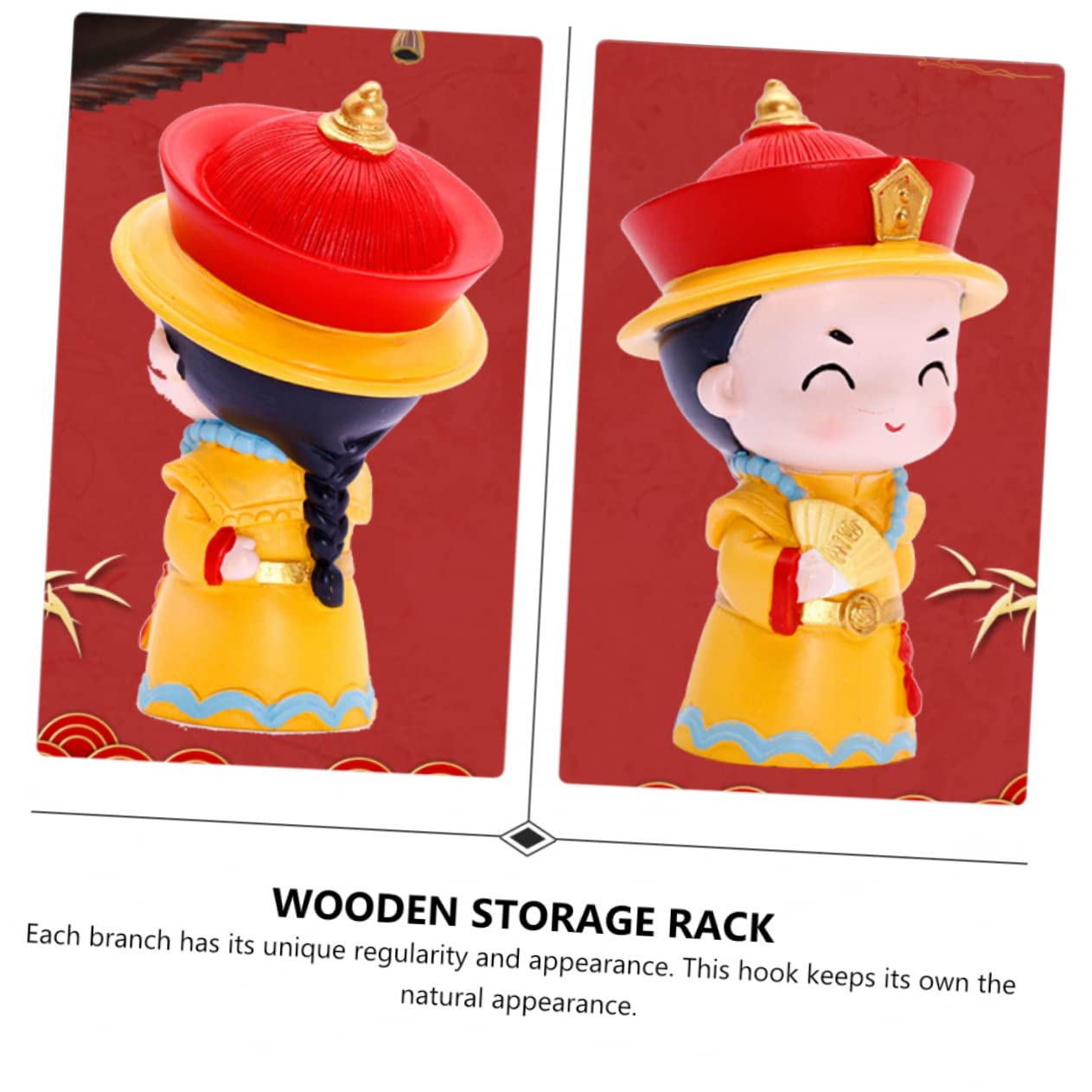 3 Ensembles Décoration De Gâteau Résine Ornements De Style Cour Chinoise pour Fête Et Maison Figurines Et Impératrice pour Gâteau Anniversaire Et Événements Spéciaux 2 Pièces * 3