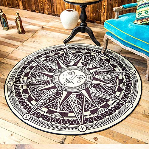 Tapis de salon moderne pour coin lecture et bureau de chambre