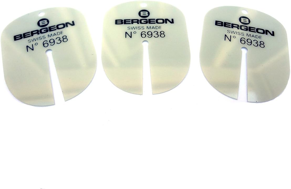 Bergeon Dial Protecting Plastic Sheets Set of 3 Swiss Made No. 6938