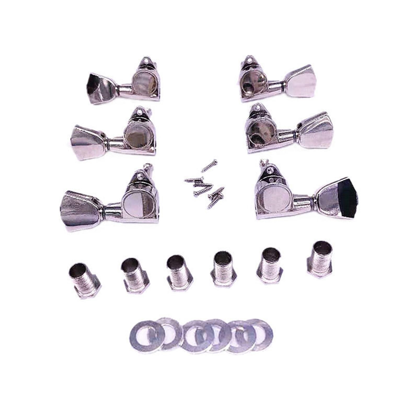 Tuners Guitare Accordeur De Guitare Entièrement Fermé Guitare Acoustique Bouton De Guitare Bouton De Violon Enrouleur