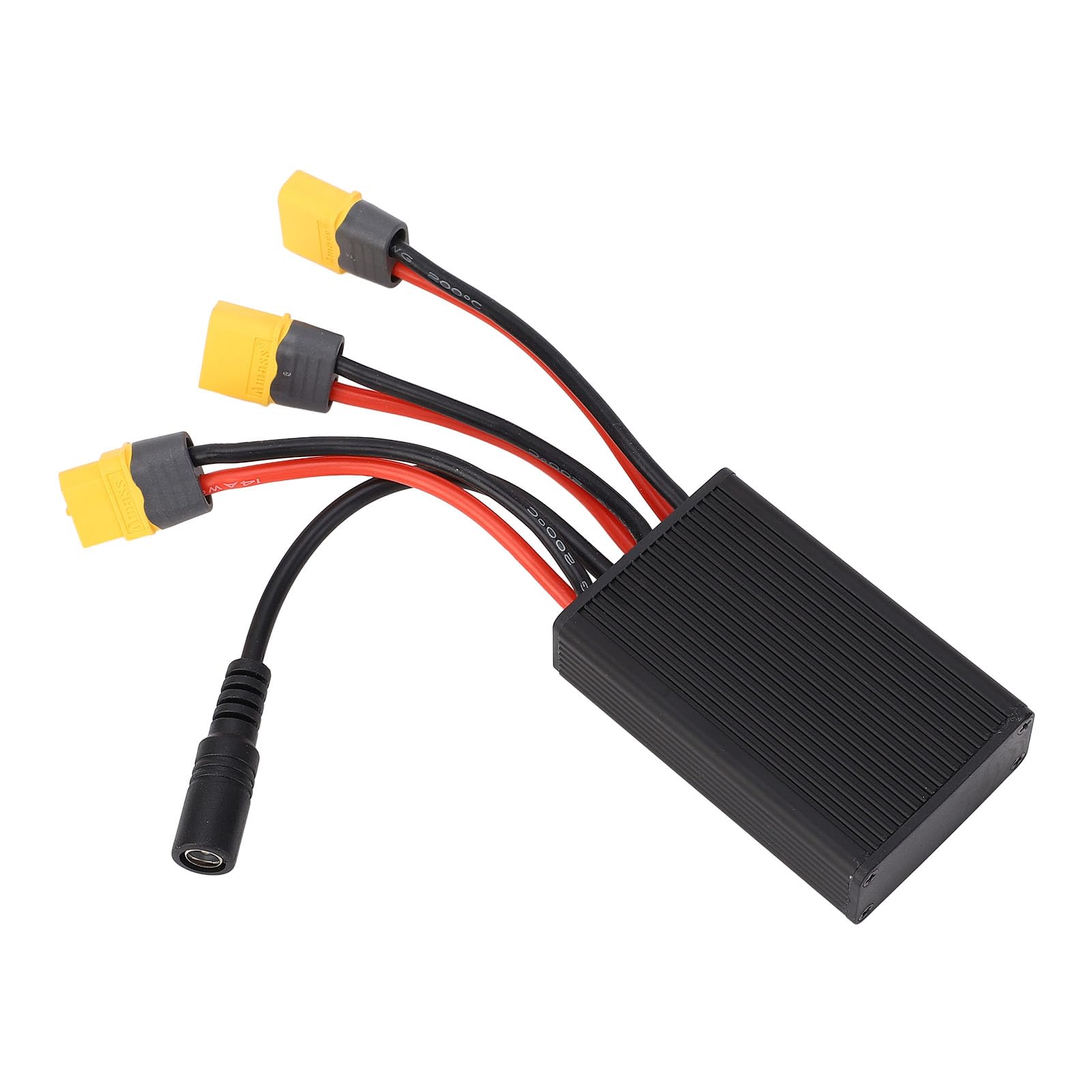 Convertidor de Descarga de batería Doble Adaptador de Conector de batería 40A con Cable de Carga para de Fuente de alimentación de batería de Bicicleta eléctrica de