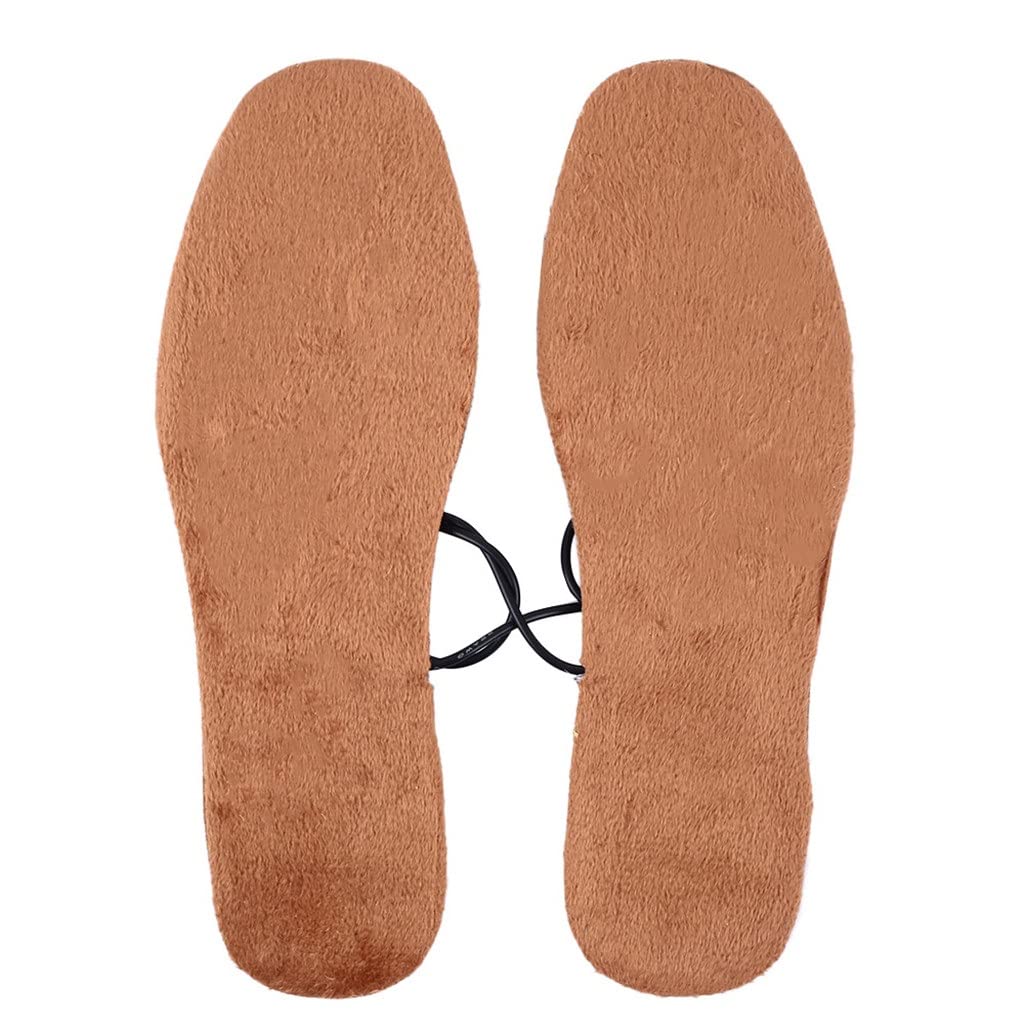 Plantillas de calefacción eléctrica Invierno Mantenga los Zapatos de pie cálidos calentados for Zapatos Botas Calentador Caliente Foot Pads(Women Size 36-41)