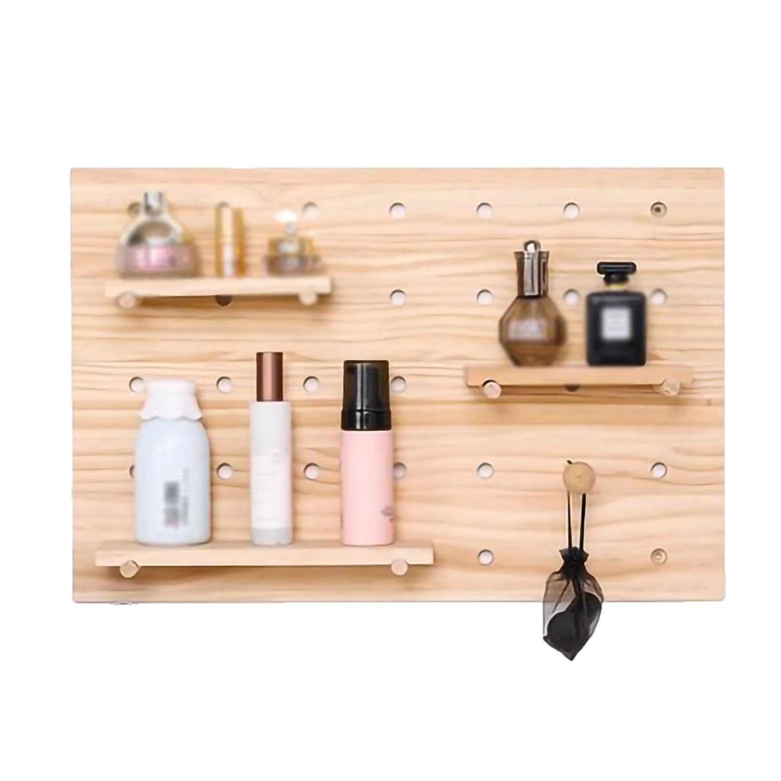 Wand-Organizer, Stecktafel-Box-Set, Heim- und Büro-Wand-Organizer, Stecktafel, Allzwecktafel, Werkzeugzubehör (Größe: 60 x 120 cm, 23,6 x 47,2 Zoll)
