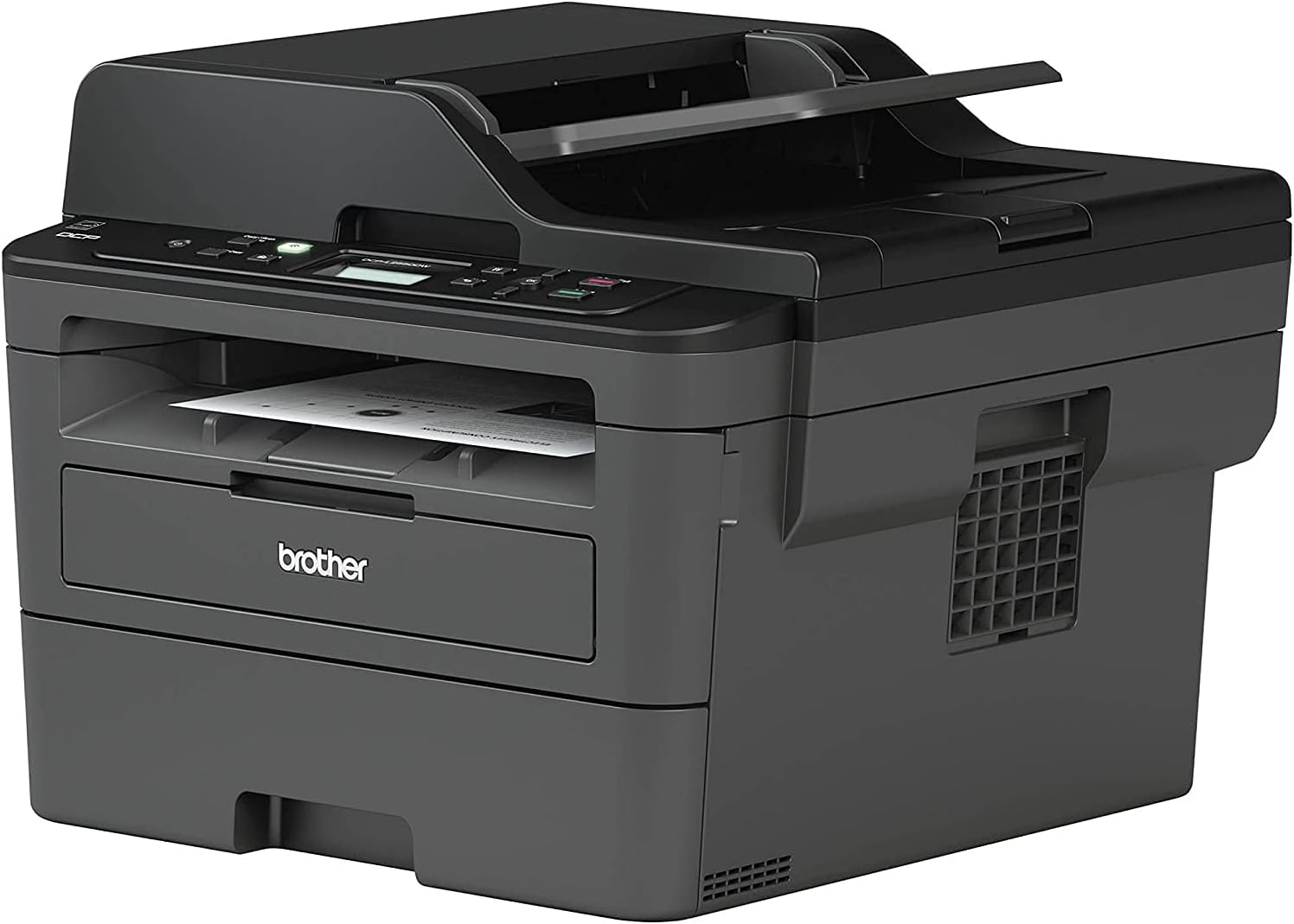 44 Brother DCP L2500 Series Impresora láser monocromática todo en uno,  impresión dúplex, copia de escaneo impreso, memoria de 128 MB, 2400 x 600  ppm, 36 ppm, 250 hojas, 50 hojas ADF negro DCPL-2550DWB Brother : Productos  de  - Amazon.com