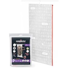 Compactor Aspispace XL Vacuum Compression Bag - 70X145 cm, Transparent, Reusable and Space-Saving
