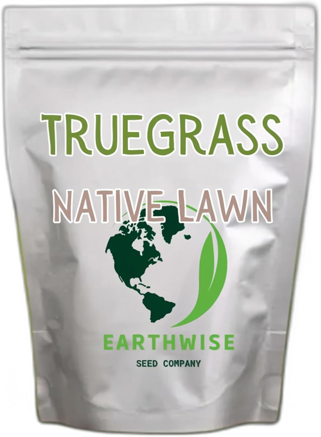 Earthwise TrueGrass Native Grass Seed Mix – Texoka Buffalograss, Blue Grama Grass, No Maintenance Lawn, Drought Tolerant, Organic, Pollinator Friendly, Pet Safe – Covers Up to 500 sq ft, 1 lb product image