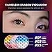 CHARMACY Chameleon Diamond Rainbow Eyeshadow, Multichrome Face Highlighter Palette, Multi-use, Long Lasting, High Pigment, Metallic Glitter Sparkling Eyeshadow Eyes Makeup Highlighter #02