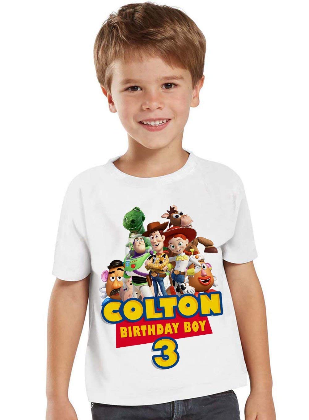 custom toy story birthday shirts