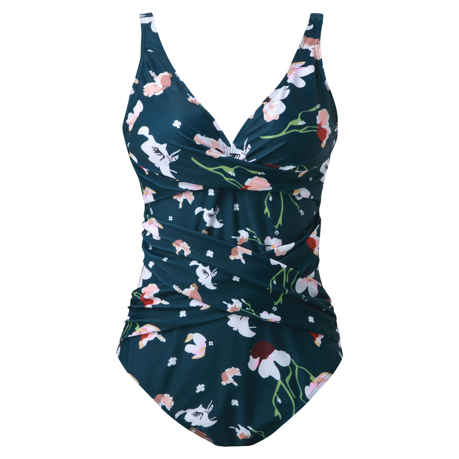 Costume da Bagno da Donna Contenitivo della Pancia, Costume Intero Estivo, Costume da Bagno Aspetto Bikini retrò, Costumi da Bagno da Donna, Vestito da Bagno, Imbottito, Costume da Bagno Contenitivo