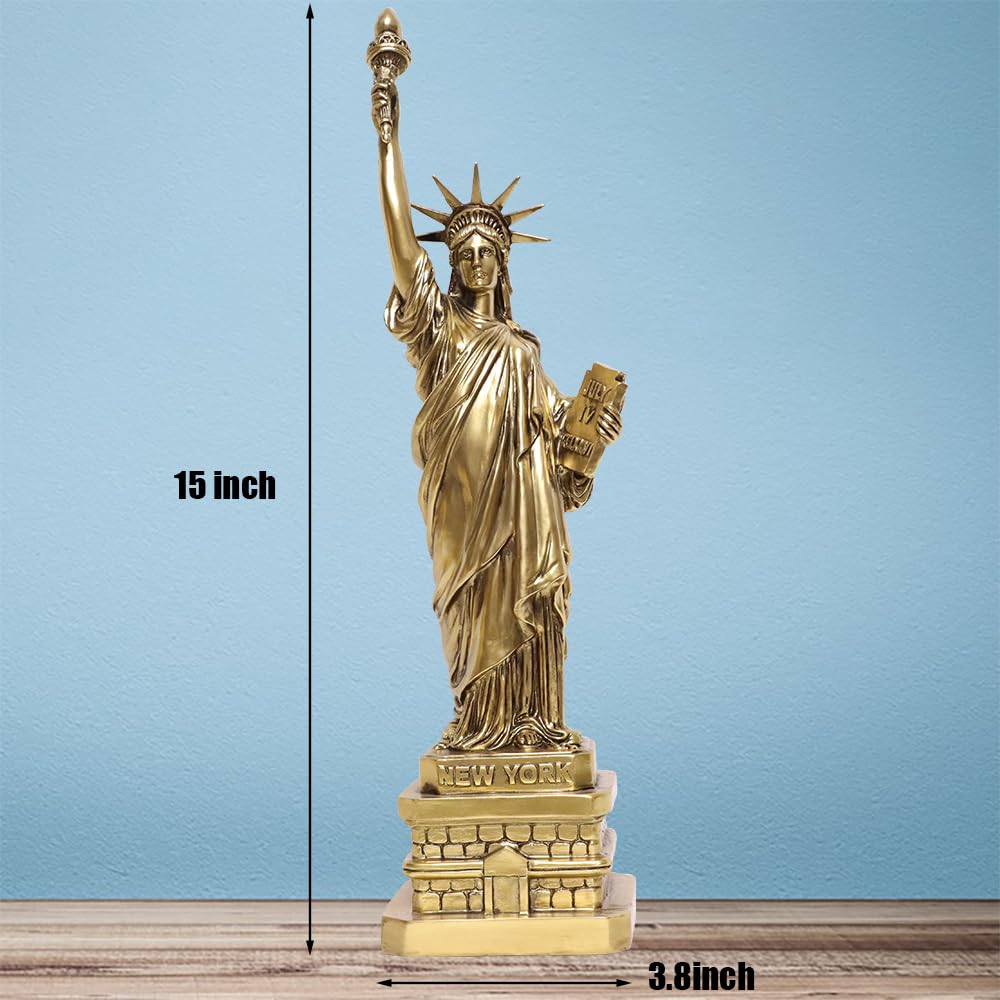 Amazon.com: SAINWORDS Statue of Liberty Figurine Sculpture Outdoor