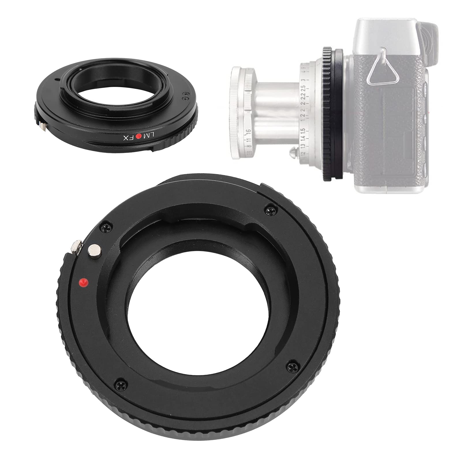 Adapter LMFX Zoom do obiektywu montażowego Fuji X Mount/L - Premium Fit z ulepszoną możliwością zoomu do profesjonalnej fotografii