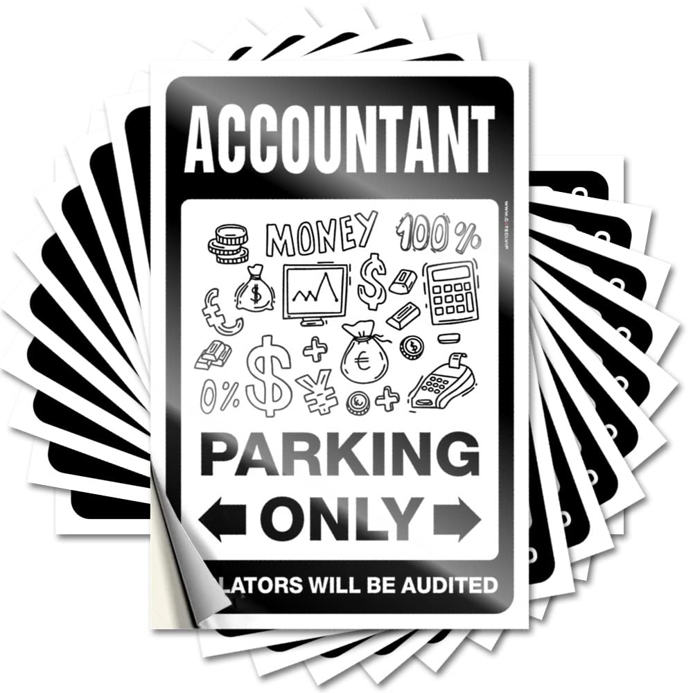 Haves, Stickers Funny Bumper Quote Stickers, Good No Residue Decals for Luggage | Long Party Favor Custom Accountant Parking Only(8X12CM)