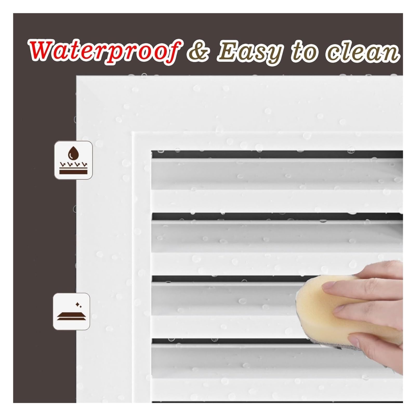 lüftungsgitter Kaltluftrückführungs-Entlüftungsabdeckung, Wanddecke, Dekoratives HVAC-Gitter Aus Weißem Aluminium, 12, 14, 16, 18, 20, 22 Zoll, Feste Lamellen(12x34in/30.5x86.4cm)
