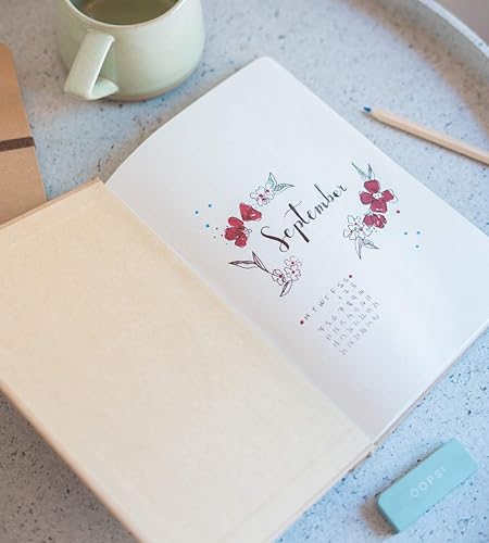 Miniatura 5 de Grupo Erik Cuaderno Kraft Frida Kahlo Oficial Cuadernos de tapa dura Cuaderno A5 Cuadernos lindos 180 páginas punteadas