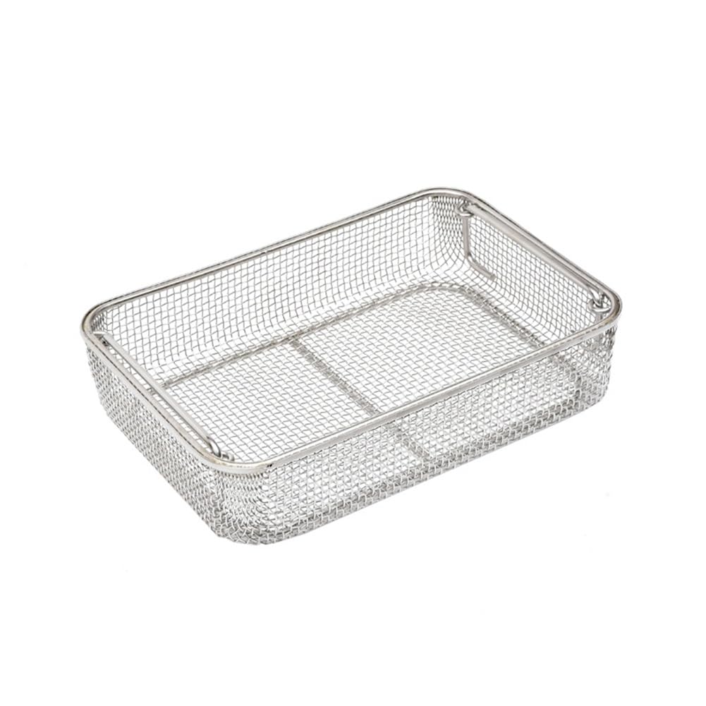 Stainless Steel Tray, Operation Sterilization, Mesh Basket Perforated Baskets Sterilization Tray, for Surgical Medical Dental Instruments (Size : 50cm*25cm*7cm)