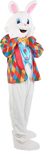 Miniatura 2 de Padama Disfraz de conejo de Pascua para adultos disfraz de conejo de lujo disfraz de mascota para fiesta talla grande traje de vacaciones para