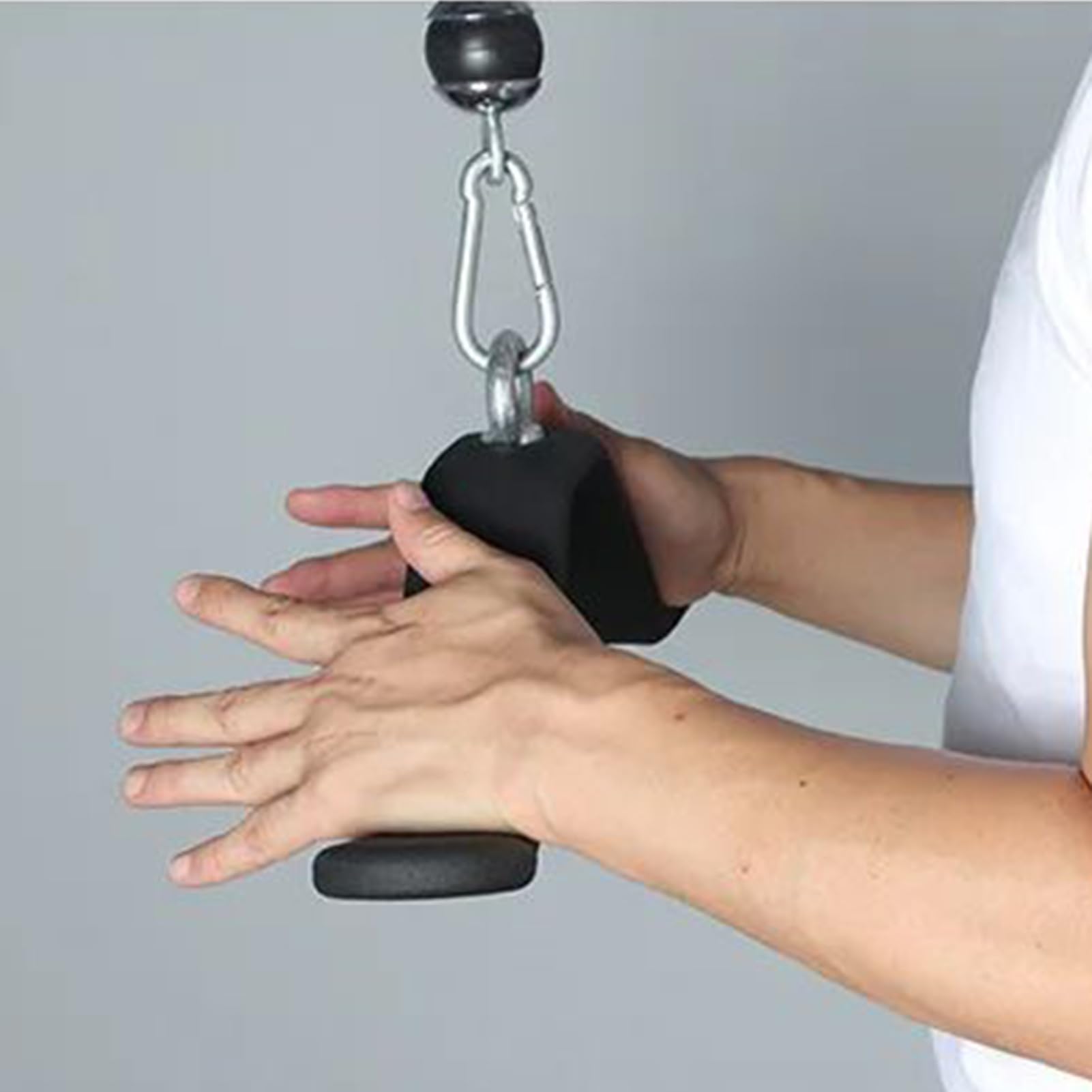 Accessorio Pushdown Per Tricipiti Portatile Antiscivolo Multifunzionale | Impugnature Per Allenamento Muscolare Per Palestra Outdoor Allenamento Fitness Sport Potenziamento Muscolare E