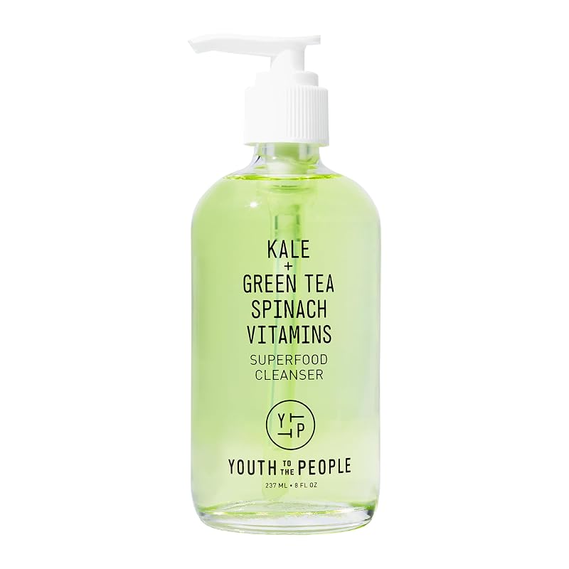 Youth To The People Superfood Cleanser Limpador facial em gel com couve e espinafre, 240 g