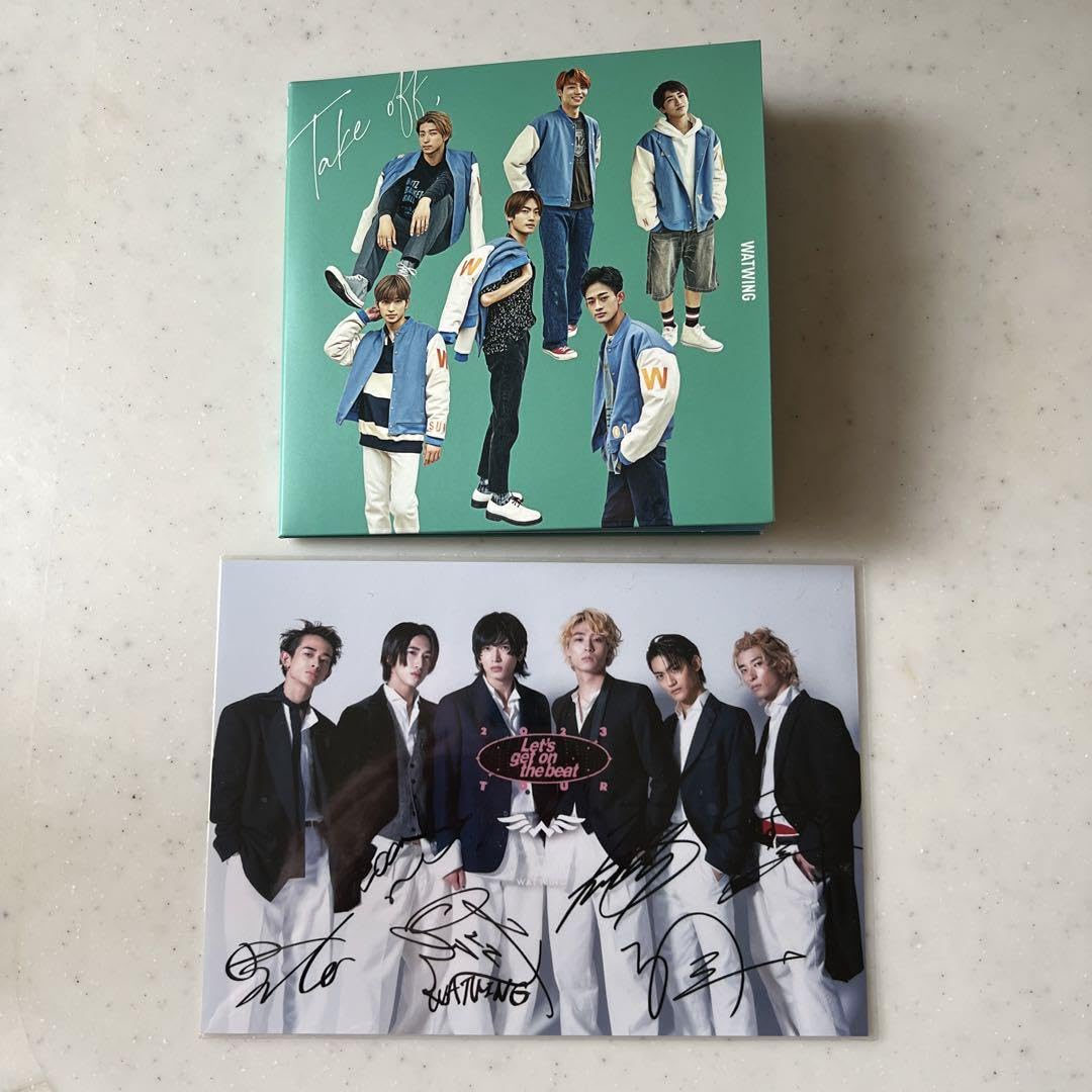 Amazon.co.jp: WATWING CDDVD サイン入りフォト : おもちゃ
