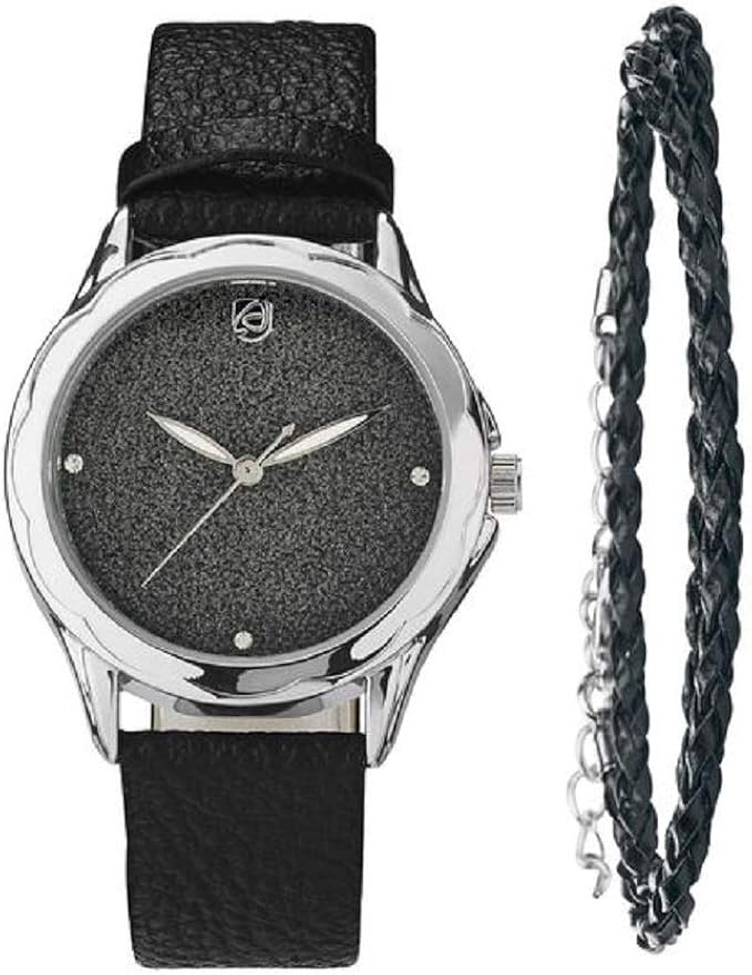 AURIOL® Set di gioielli da donna (originale ed esclusivo) con bracciale  armonico, come regalo di Natale per lei e Strass, colore: Nero , cod.  4038561043866 : Amazon.it: Orologi