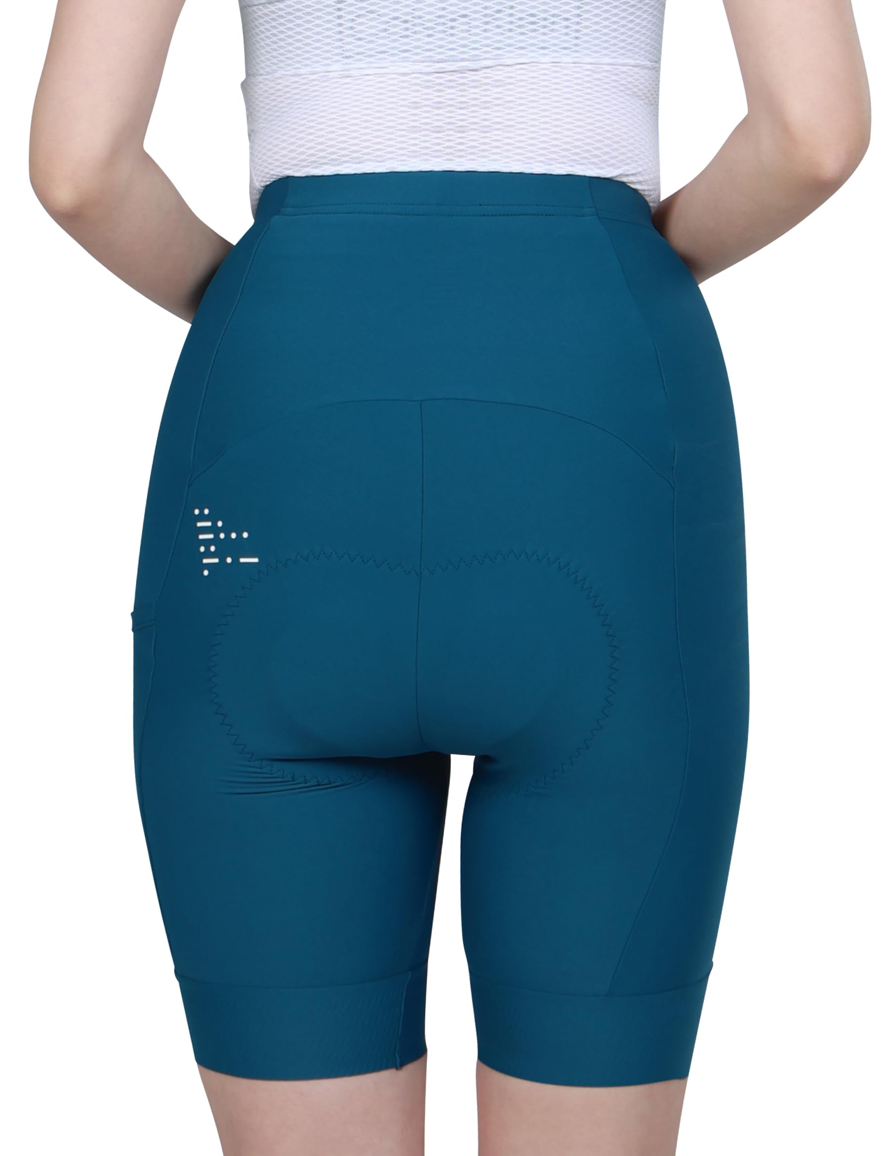 INBIKE Pantaloncini Ciclismo Donna Imbottitura 3D Pantaloncini Bici Pantaloncini Ciclista MTB Asciugatura Rapida Traspirante