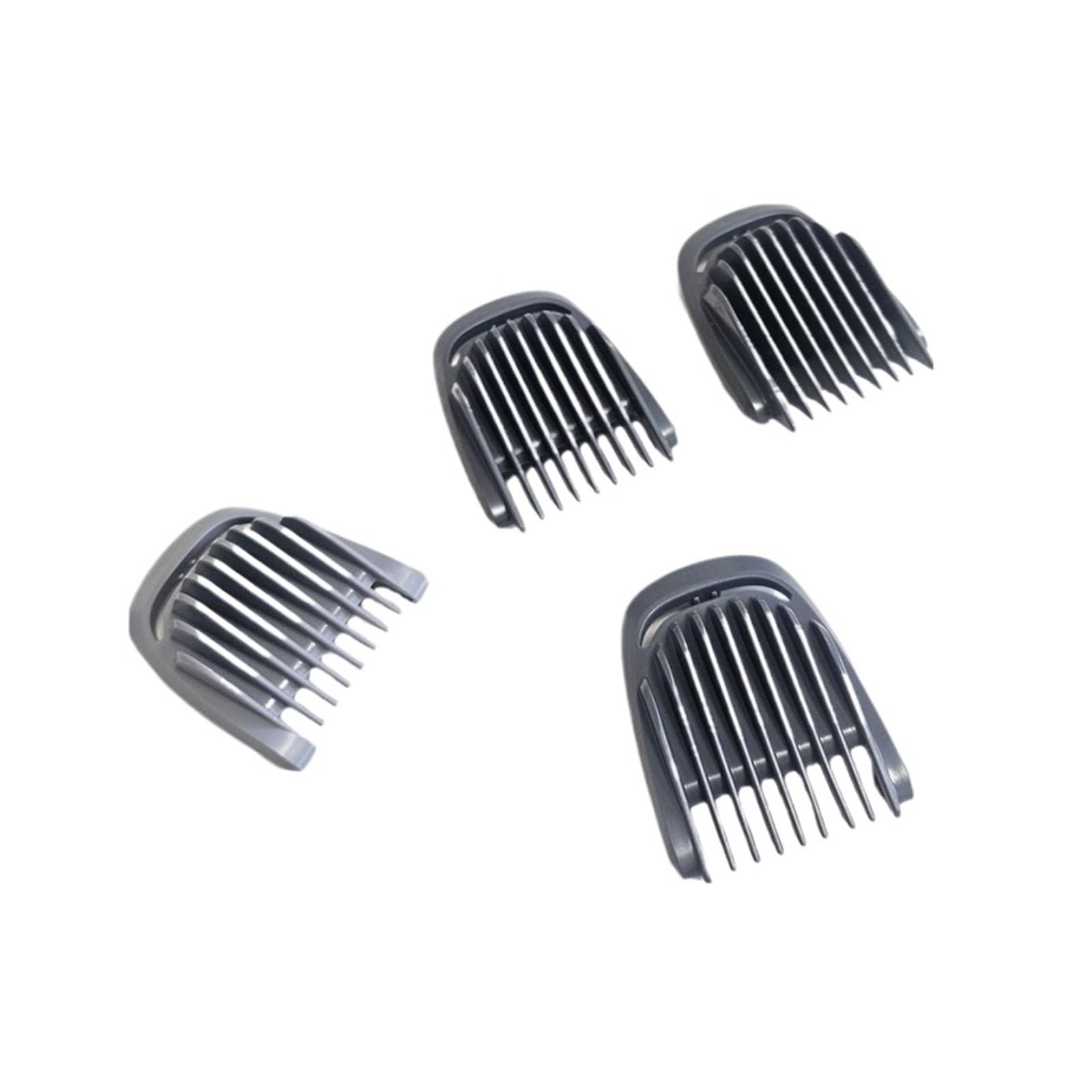 Pettine For Protezioni, Compatibile Con Trimmer Philips, Norelco Multigroom | Pettine guida for rifinitura in plastica resistente, facile da agganciare e con lunghezza precisa(4pcs set)