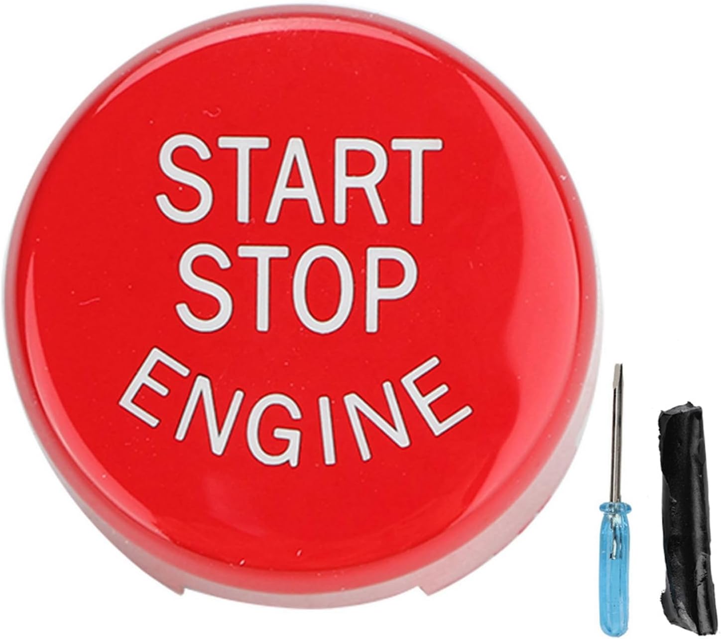 Car Engine Start Stop Switch Button Cover Push Switch Button for G F X Series 1 2 3 4 5 6 7 F20 F21 F22 F23 F30 F31 F32 F33 F10 F11G30 F12 F13 F15 F16 F25 F26 F01 F02 F48 X1 X3 X4