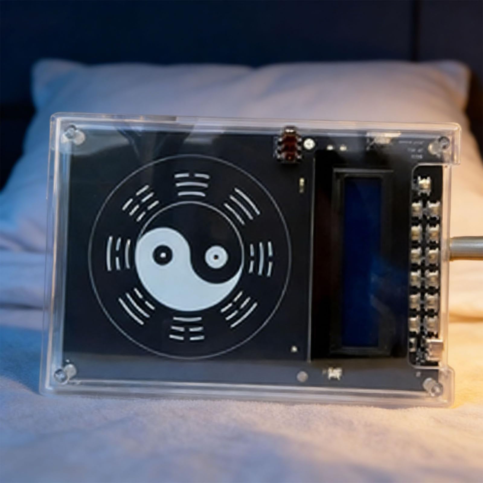 Generatore risonanza a Doppia Forma d ' Onda con Alimentazione da 5 V e Custodia in Acrilico Campo elettromagnetico da 0, 1 Hz a 30 KHz