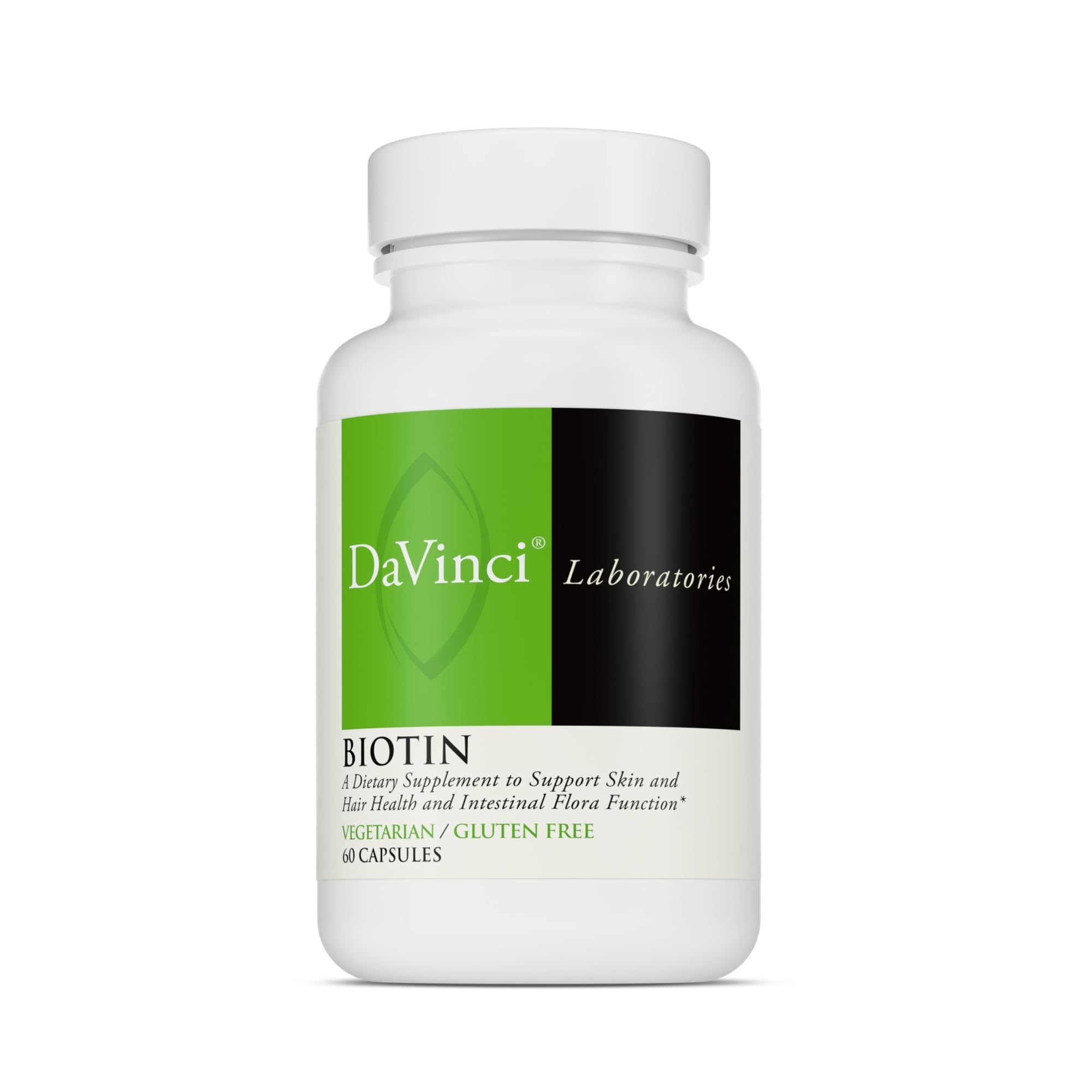 DaVinci Labs Biotin, 60 Capsules 60 Count (Pack of 1)