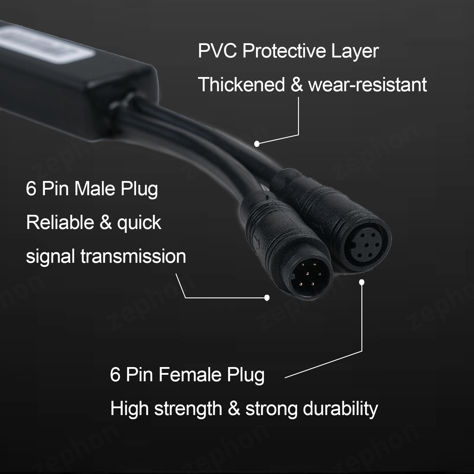 Zephon New Tuning Chip Unlock Cable for Segway Ninebot Max G3E/G3D – Performance Upgrade Travd 40 km/Helling Spee Built-in Quick Switch Button for Rapid Power on/Off Control of the chip