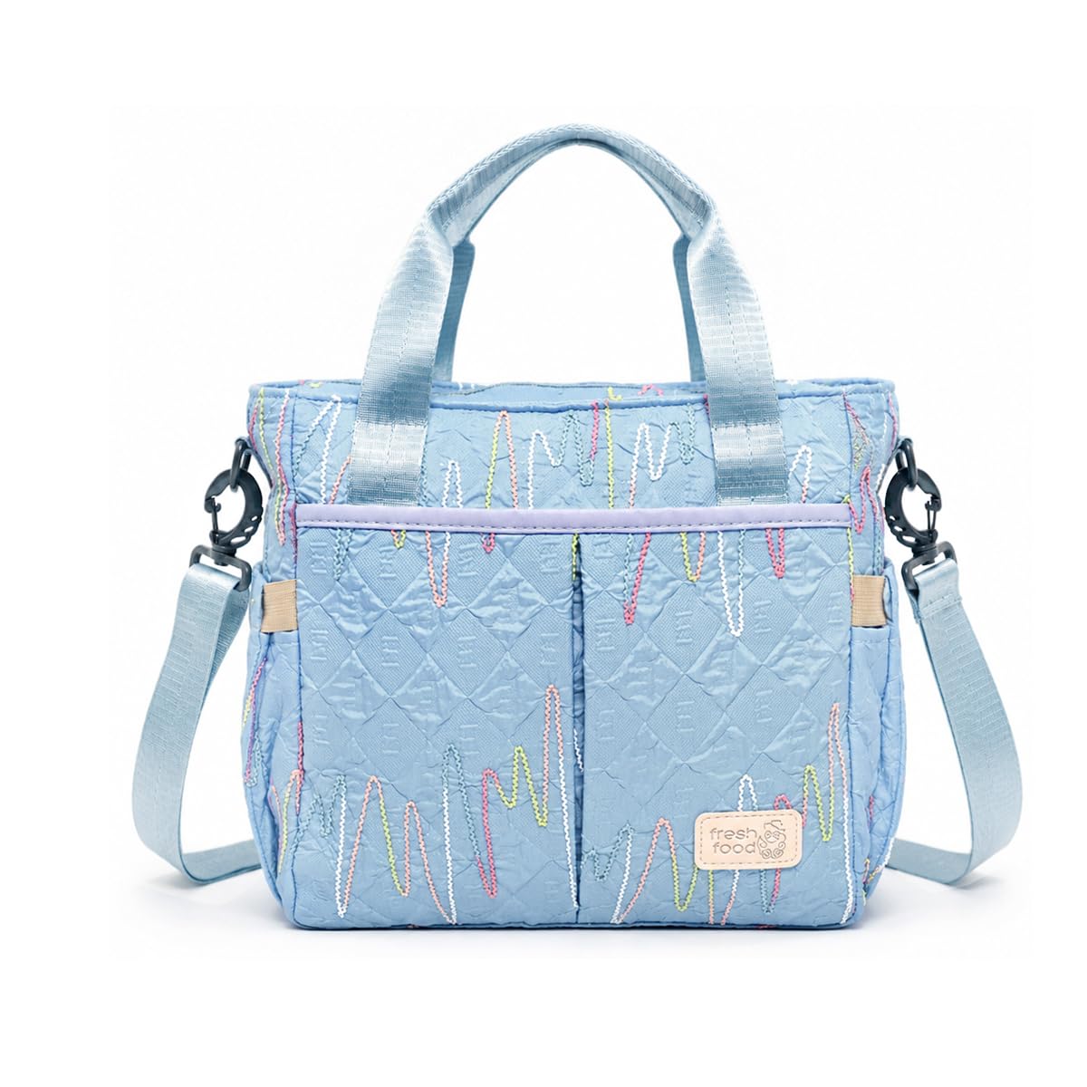 snowie soft Small Crossbody Diaper Bag with Bottle Pockets for Travels and Outings-picture-27