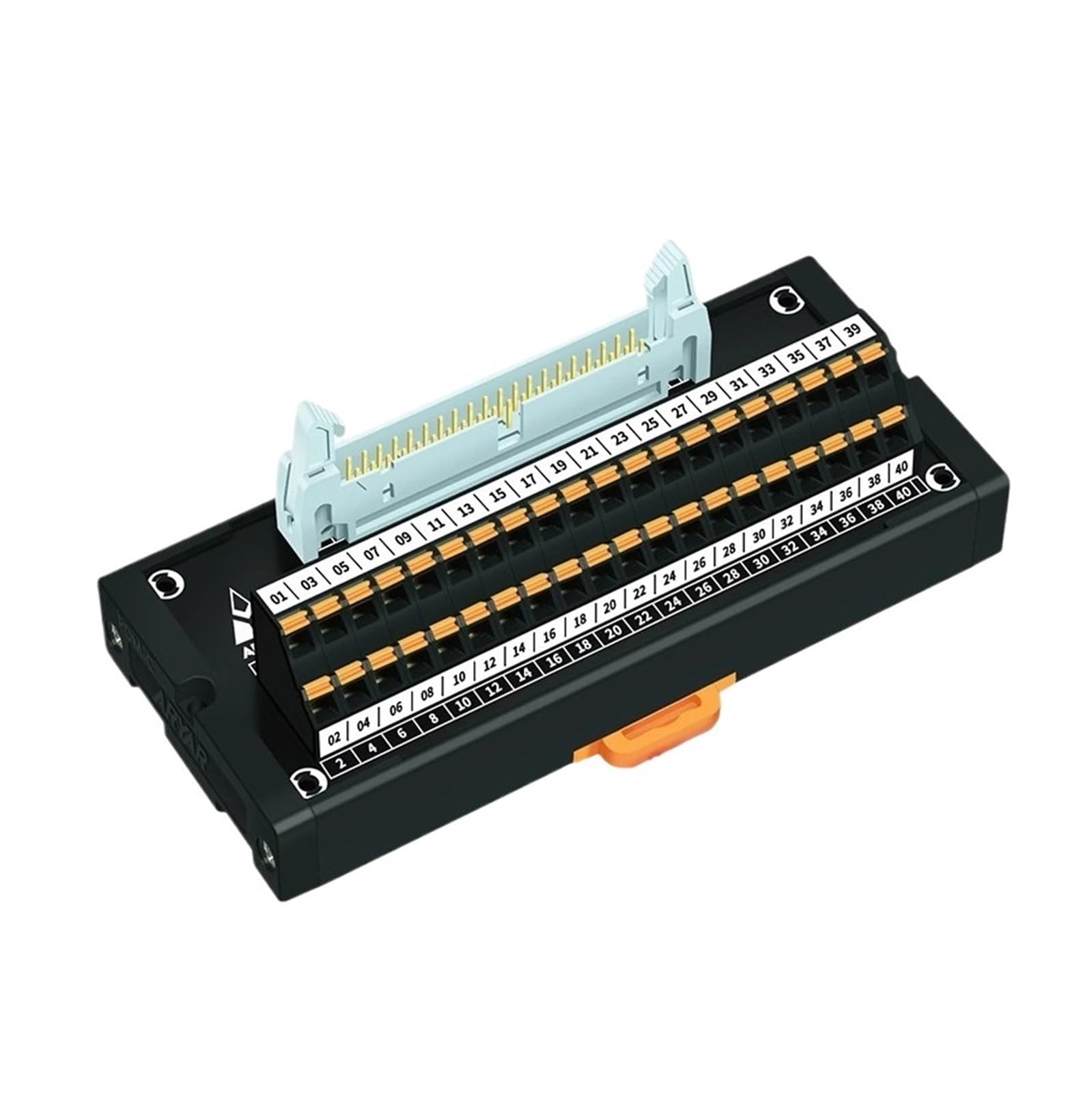 Câble de qualité industrielle for Module de bornier IDC40, fil FC40P IO, câble de Signal d'entrée et de sortie IDC40(HL-IDC40-TB-SP)