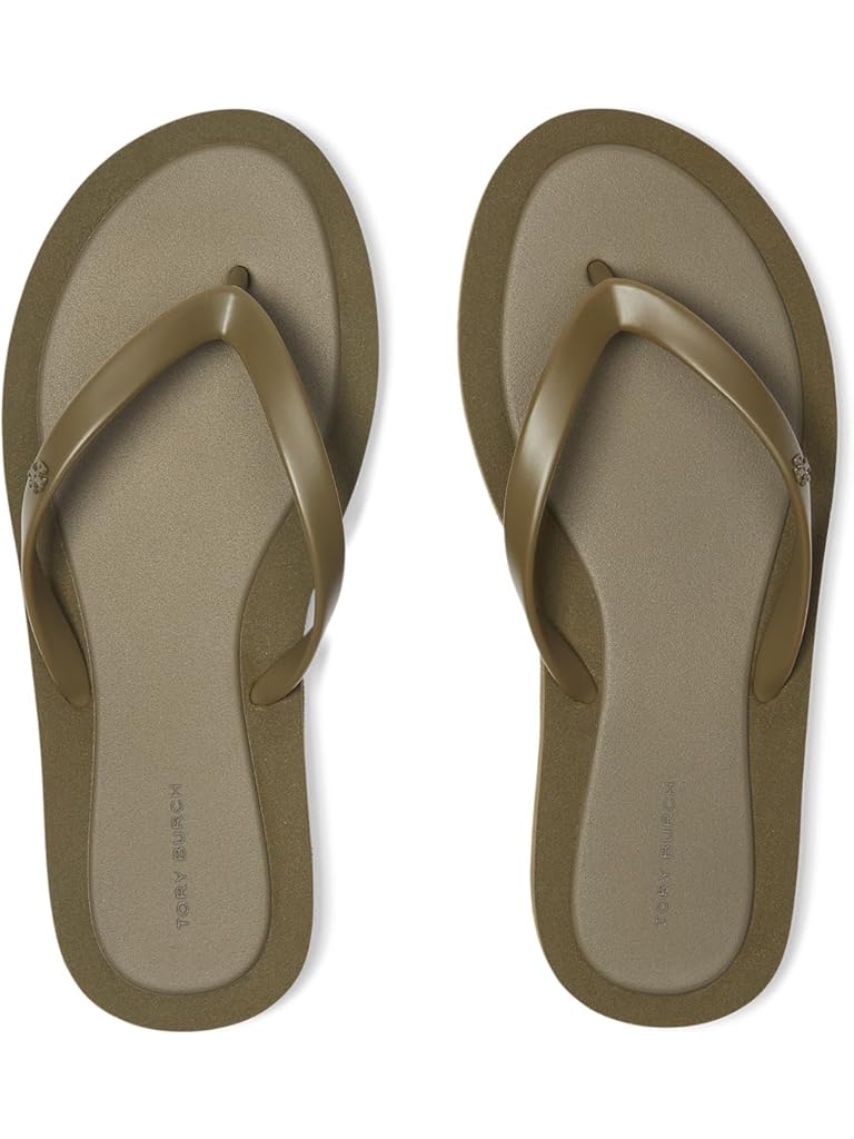 Olive Tory Burch Kira Padded Flip Flop