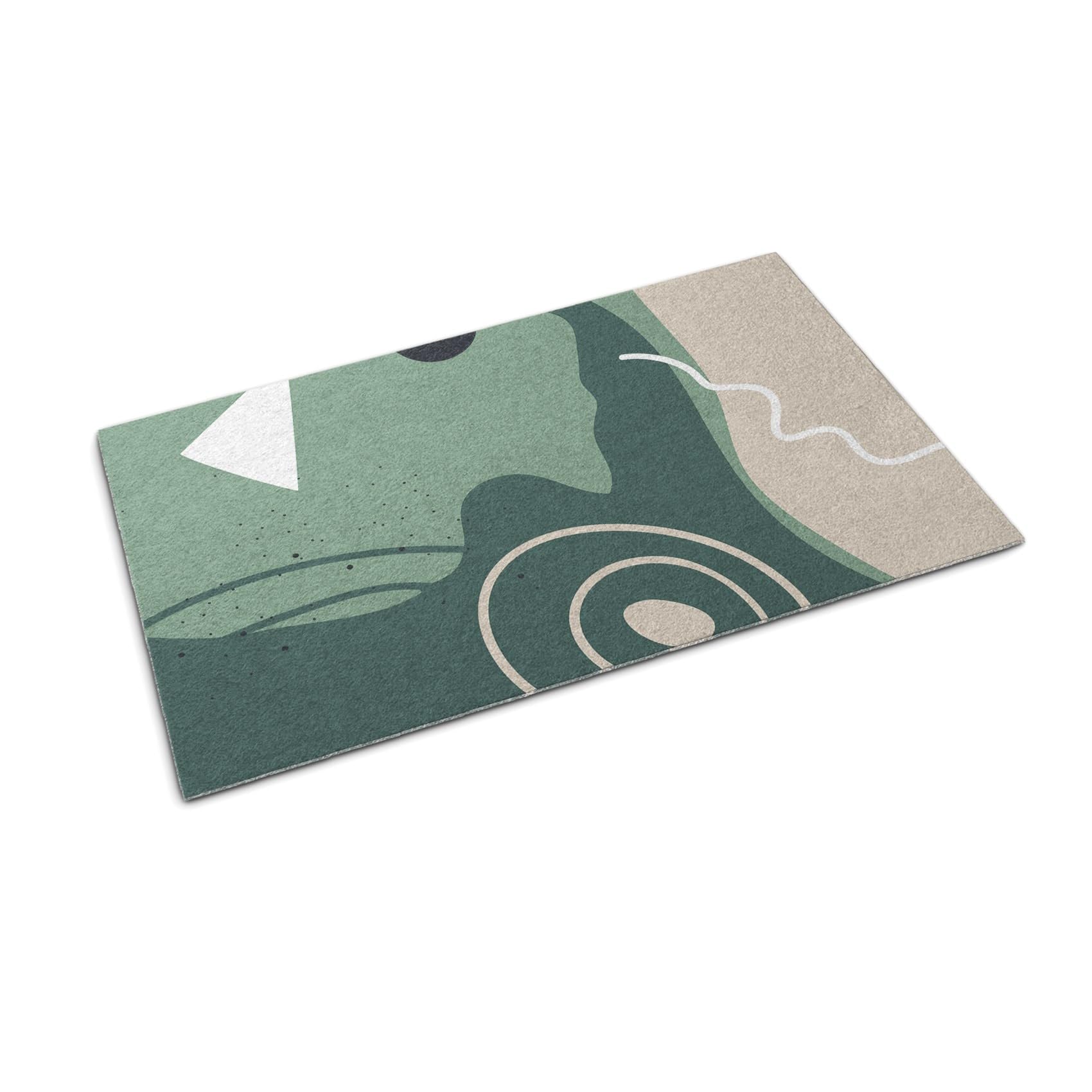 Paillasson extérieur 150x100 cm Tulup tapis d'entrée géométrique