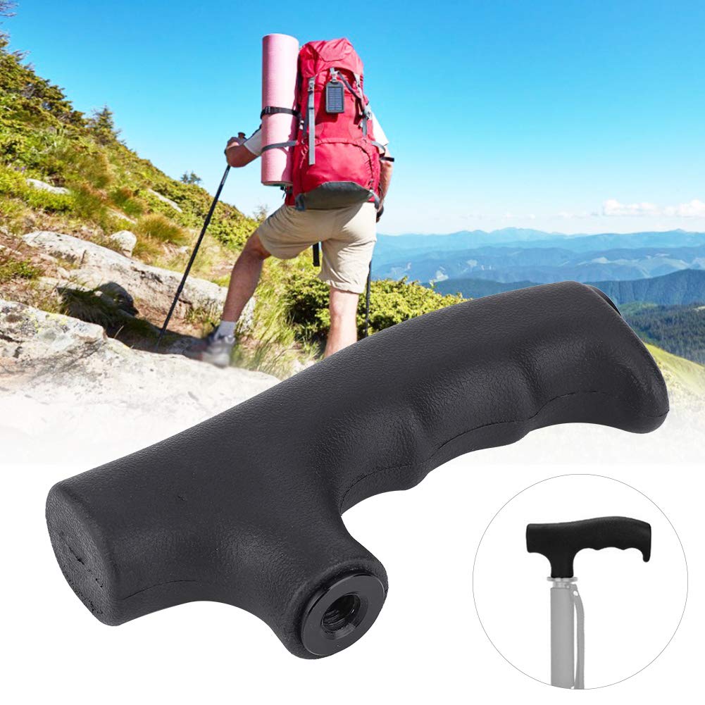 Plastic Black Monopod Handle Grip Trekking Poles Head Handles Photography Equipment Accessory